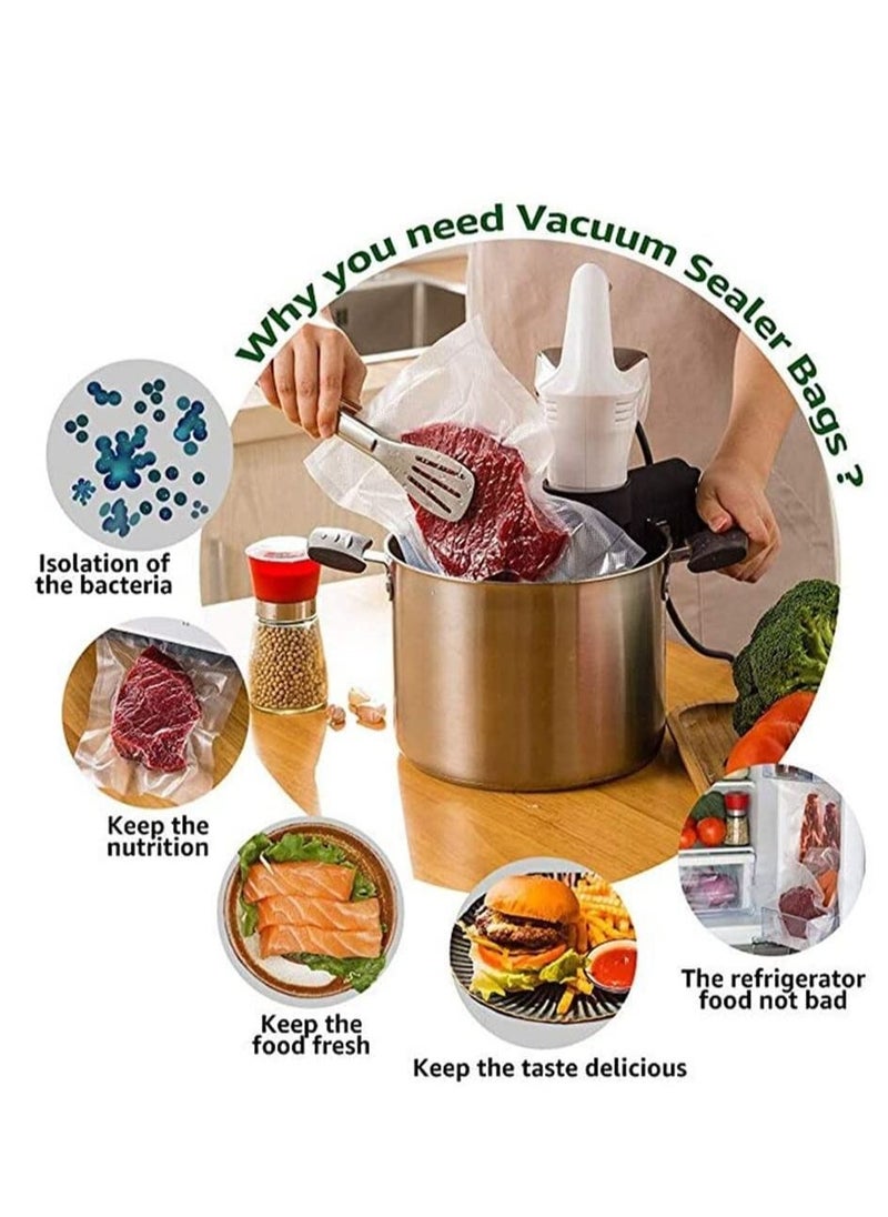 Generic - Vacuum Sealer Rolls Food Storage Saver Bag Roll Clear (28cm x 5meter) - Image 1