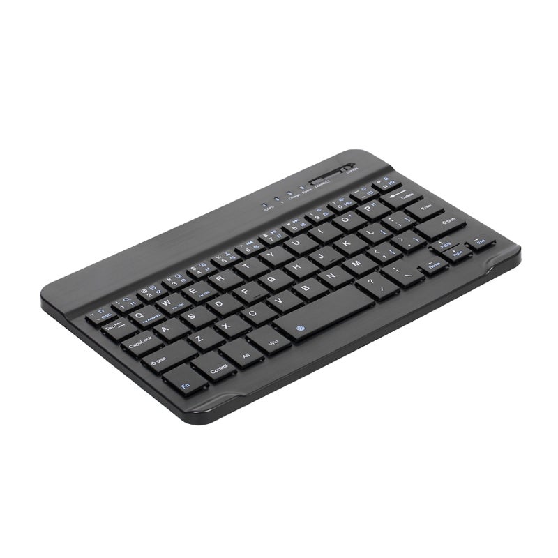 Wireless Keyboard: 7-Inch Black Slim Brushed Design - Fast BT 3.0 Connection Long Battery Life BT Keyboard for Android iOS Windows Tablet Smartphone iPad - Image 4
