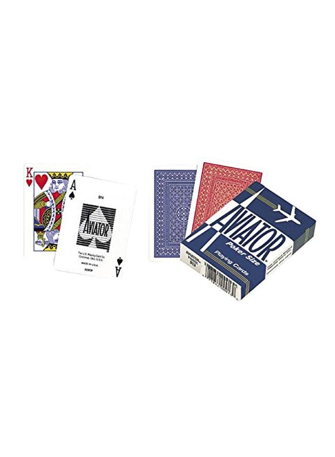 Aviator 52-Piece Set Poker Size Playing Cards - Image 1