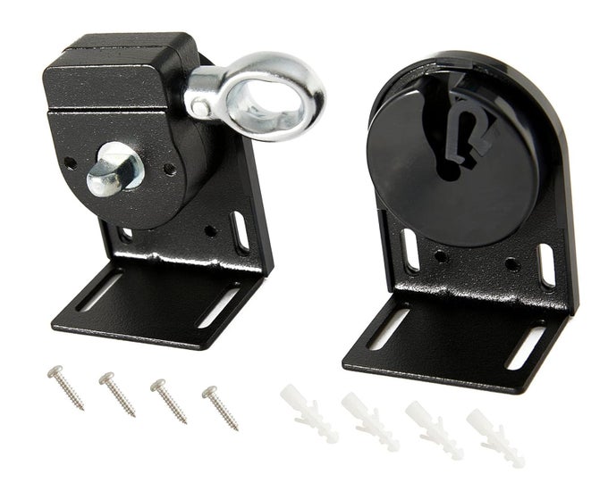 COOLAROO REPLACEMENT PARTS BRACKET COMPATIBLE WITH COOLAROO EXTERNAL ROLLER BLIND UPGRADED TO METAL RING OUTDOOR ROLLER SHADES FOR PATIO
