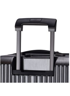 Hard Shell Travel Bag Alfred Front Loading Business Carry On Luggage trolley with Built in 2 sided TSA Compatible Combination Lock and USB Port KK50B Dark Silver - pzsku/Z14A56C1A5357328EAA73Z/45/_/1691585607/947a4b76-5f81-4843-aaa4-9c3876ccd094