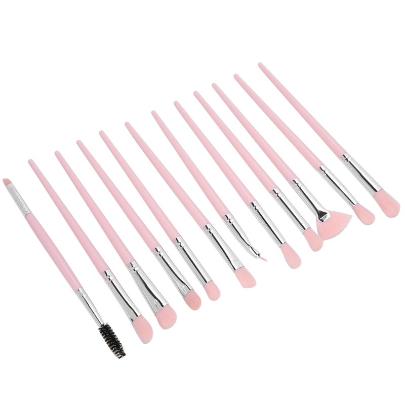 12pcs / Set Professional Eye Shadow Concealer Blusher Brush Cosmetic Brush Makeup Tool - Image 3