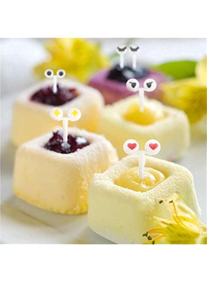 50 Pcs Food Fruit Fork Picks for Kids Cute Animals Bento Box Decor ForksCake Little Forks Dessert Forks Mini Cartoon Toothpick for Cake Dessert Pastry Party Supply  - Image 5