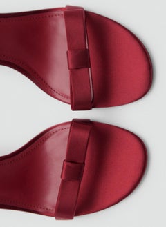 MANGO Decorative Bow Heeled Sandals  - Image 3