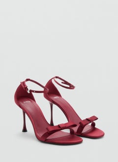 MANGO Decorative Bow Heeled Sandals  - Image 2