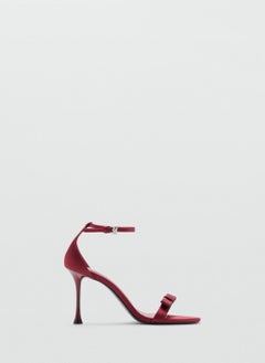MANGO Decorative Bow Heeled Sandals  - Image 1