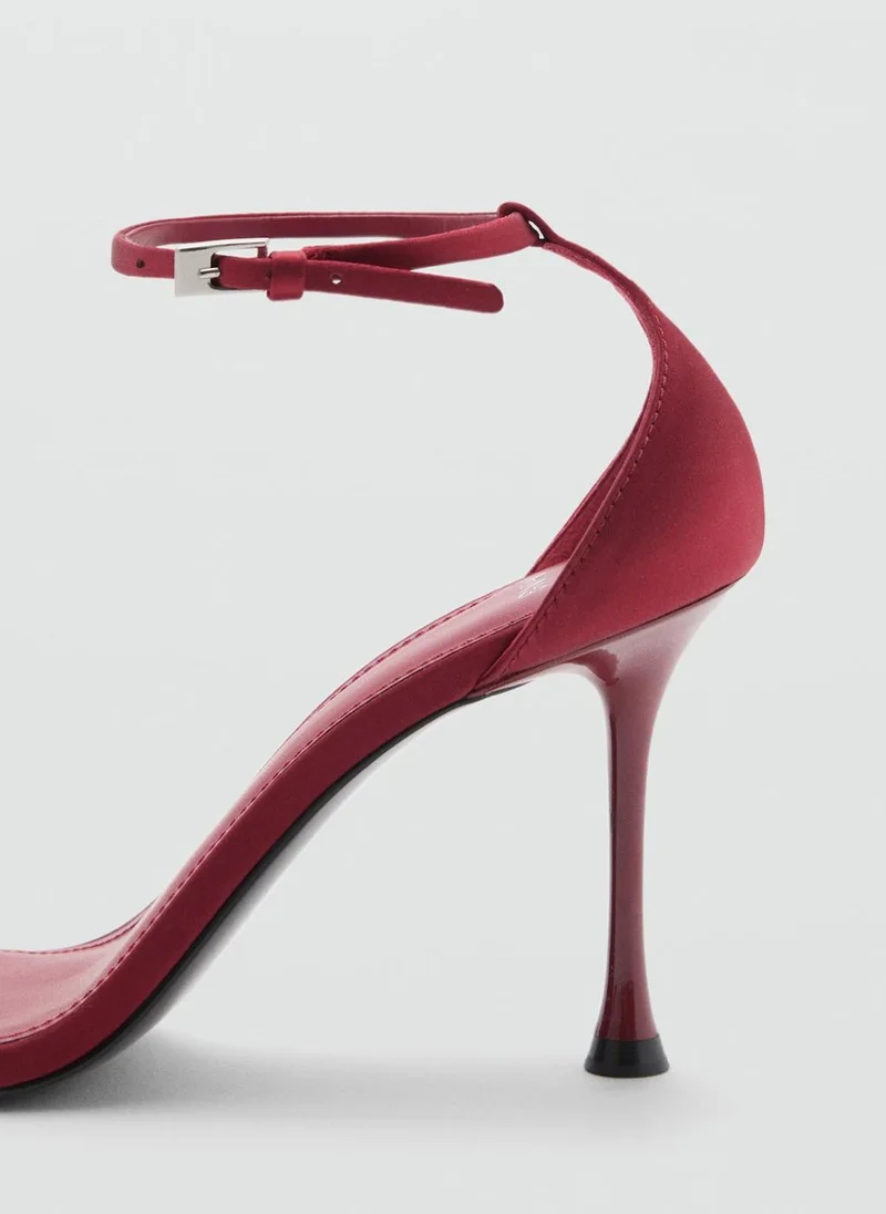 مانجو Decorative Bow Heeled Sandals