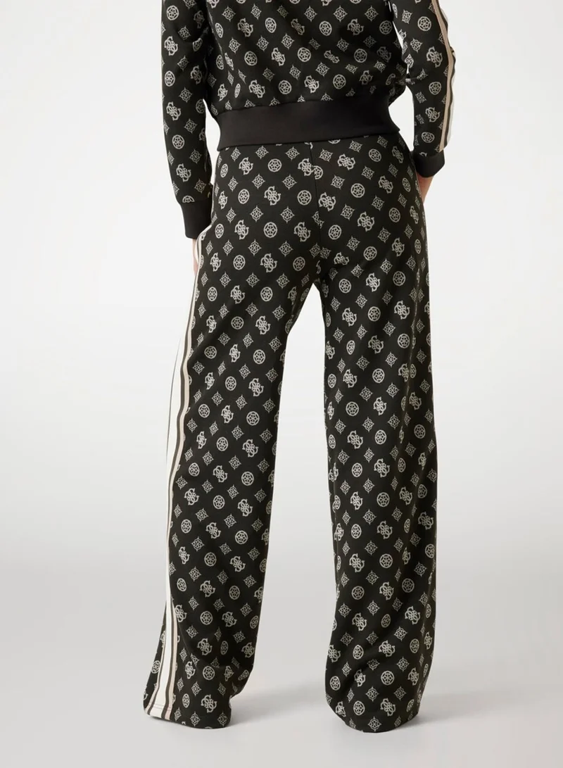جس Peony Taped Straight Long Pants