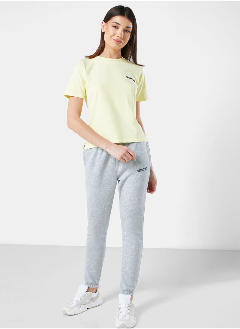 The Giving Movement - Fitted Logo Joggers - Image 1