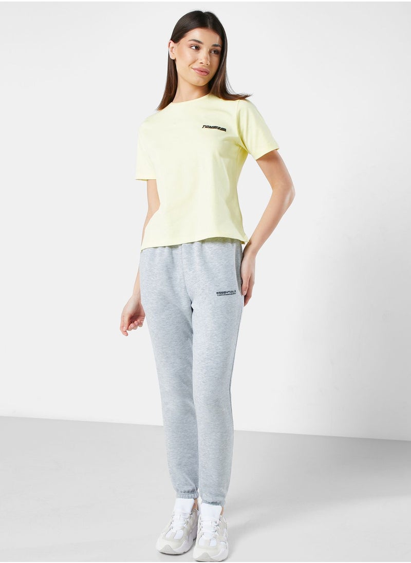 The Giving Movement - Fitted Logo Joggers - Image 1