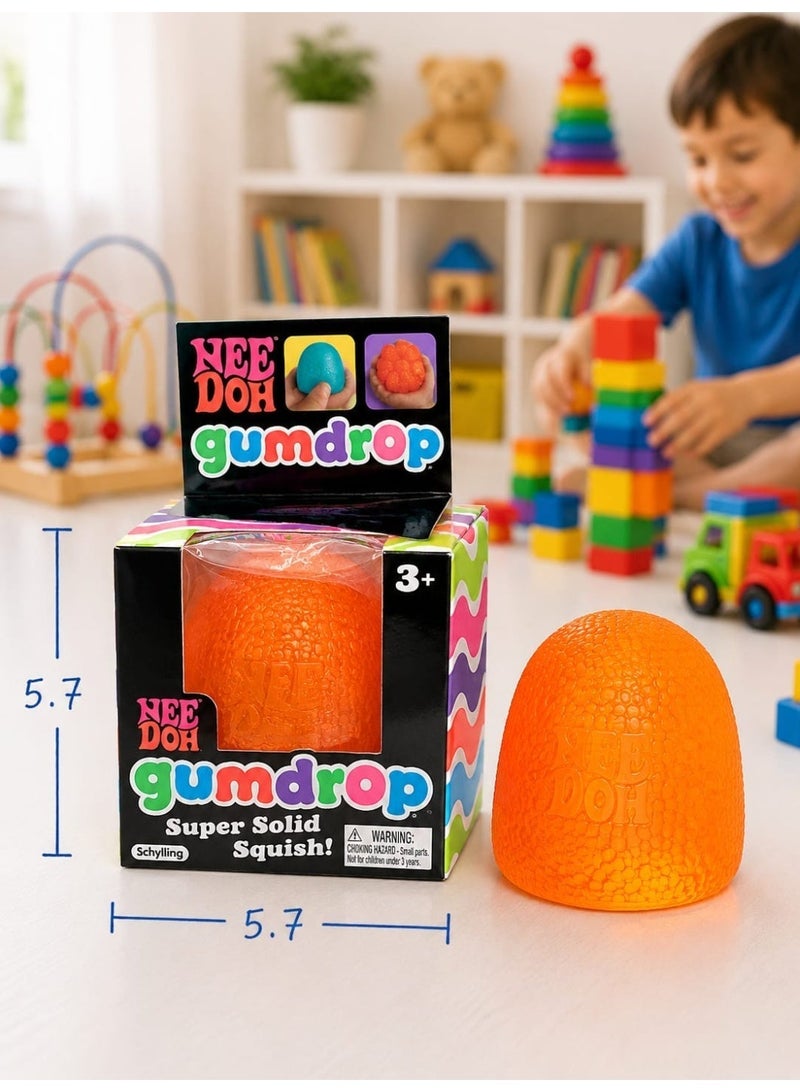 Schylling NeeDoh Gumdrop Squishy Stress Ball – Super Soft Sensory Fidget Toy for Kids, Teens & Adults - Image 4