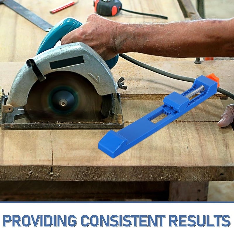 قطعتان دليل قطع قابل للتعديل لمسار المنشار الدائري، مطحنة الزاوية، أداة النجارة - Image 4