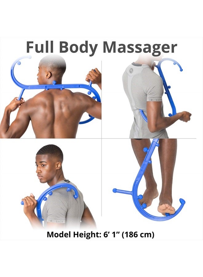 Body Back Buddy Headache Care Bundle, Buddy Classic and AccuMassage Trigger Point Massage Tools, Neck Massager and Back Massagers, Massage Cane, Muscle Knot Remover (Blue) - Image 5