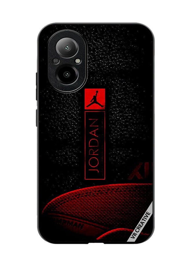 VR CREATIVE Protective Case Cover For Realme C67 4G Jordan Design Multicolour - Image 1