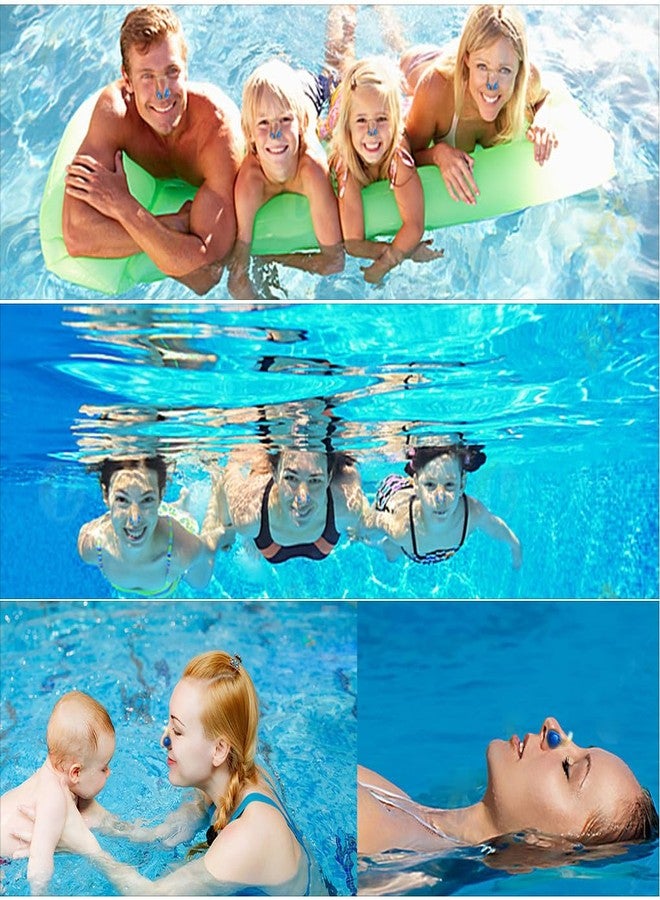 Zooshine BRBD (6 Pack) - Waterproof Silicone Swimming Nose Clip Plugs for Adults Children Age 7+ - Image 3