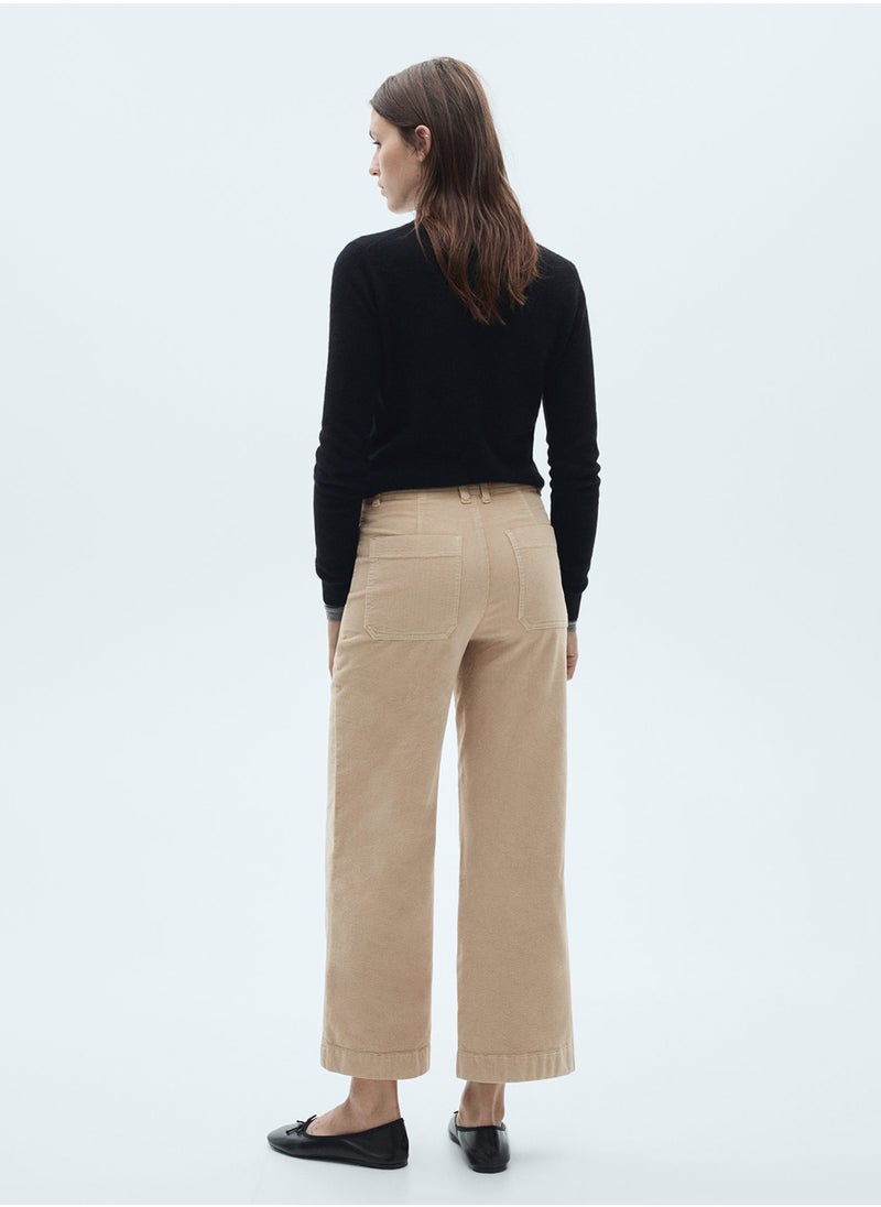 MANGO Catherin Culotte Corduroy Jeans  - Image 2