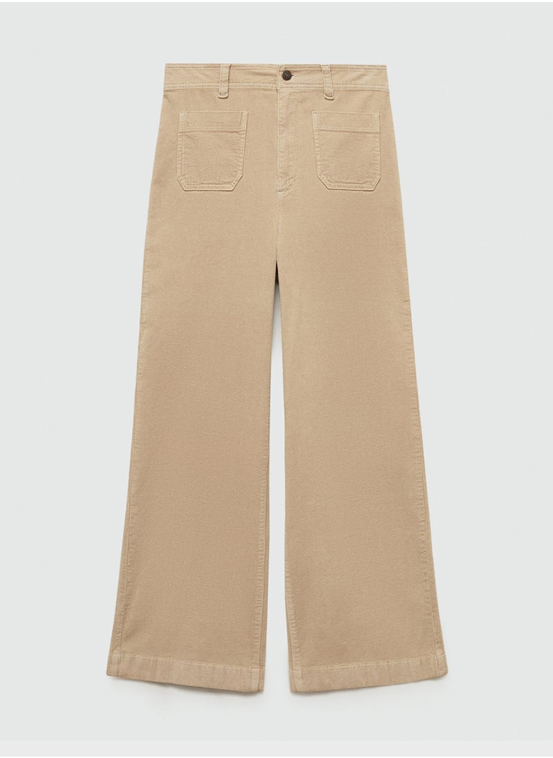 MANGO Catherin Culotte Corduroy Jeans  - Image 5