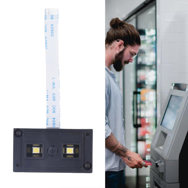 Compact USB Barcode Scanner Module 640x480 CMOS Sensor High Speed 1D 2D Scanning for Access Control Self Service Machines - Image 5