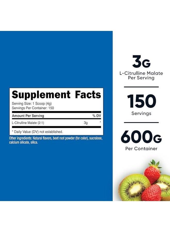 نوتريكوست، مالات إل-سيترولين 2:1، فراولة كيوي، 21.4 أونصة (600 غرام) - Image 4