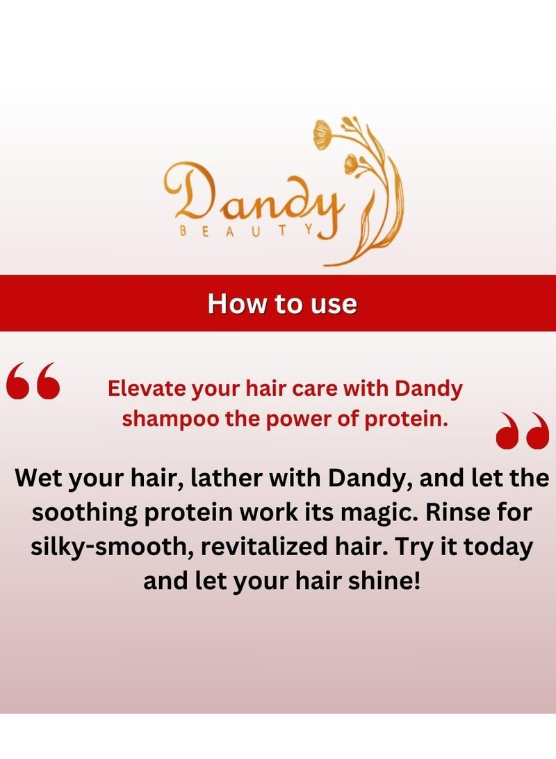 Dandy Beauty Hair Shampoo, Complete Hair Recovery, 5L (Protein) - Image 3