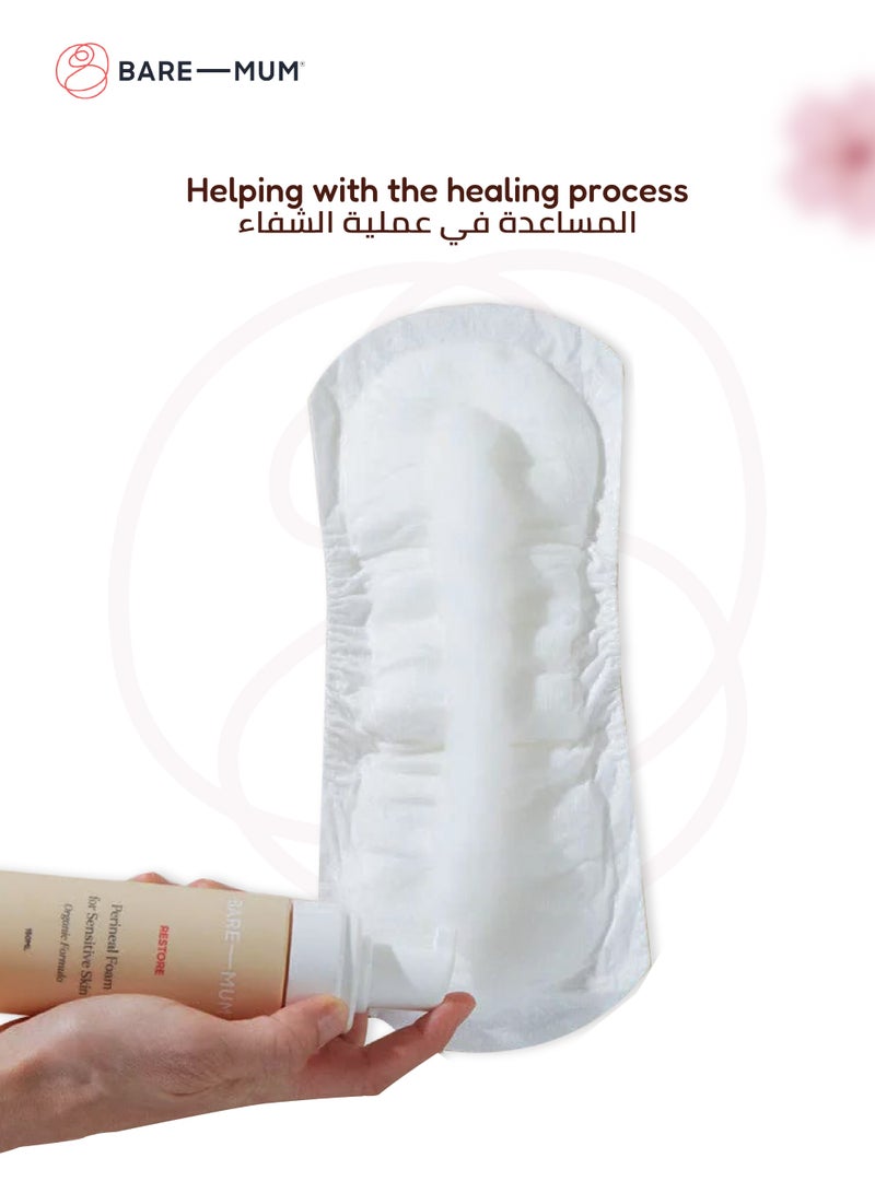 BARE-MUM Perineal Foam | Organic Witch Hazel Formula | Soothes Pain & Swelling | Relieves Discomfort After Childbirth | Vegan & Cruelty-Free | Made in Australia | 150ml - Image 5