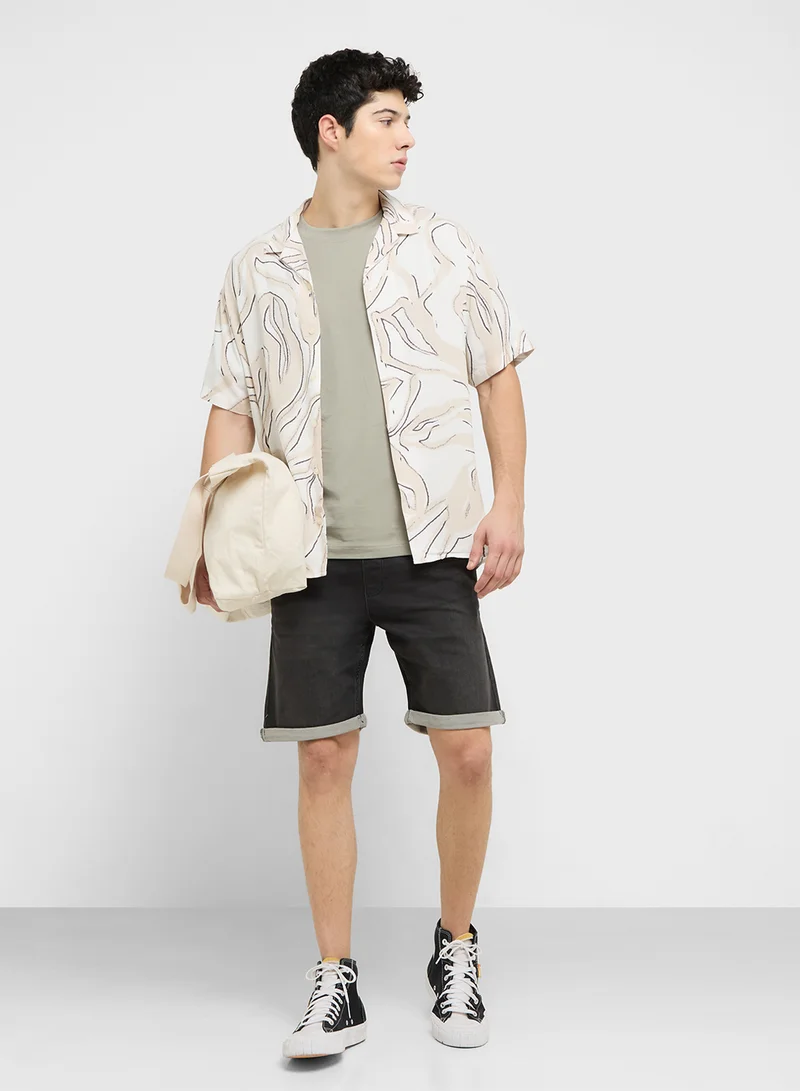 جاك اند جونز JJIRICK JJLANE SHORTS MF 759