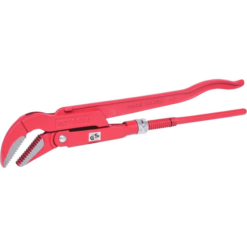KS TOOLS Pipe Wrench 45 Angled 112