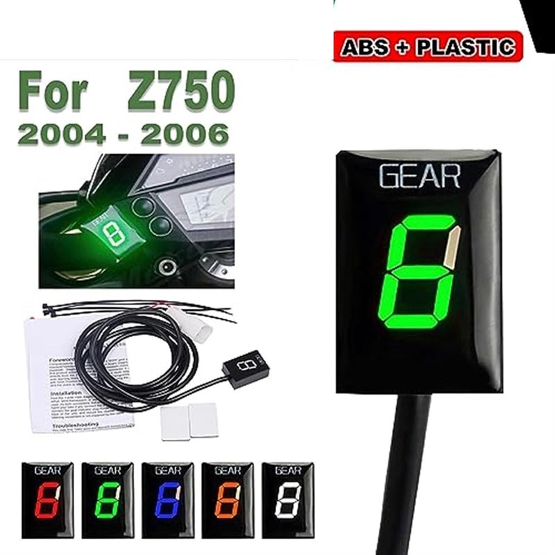 Wivplex Motorcycle Gear Indicator for Z750 - Image 5
