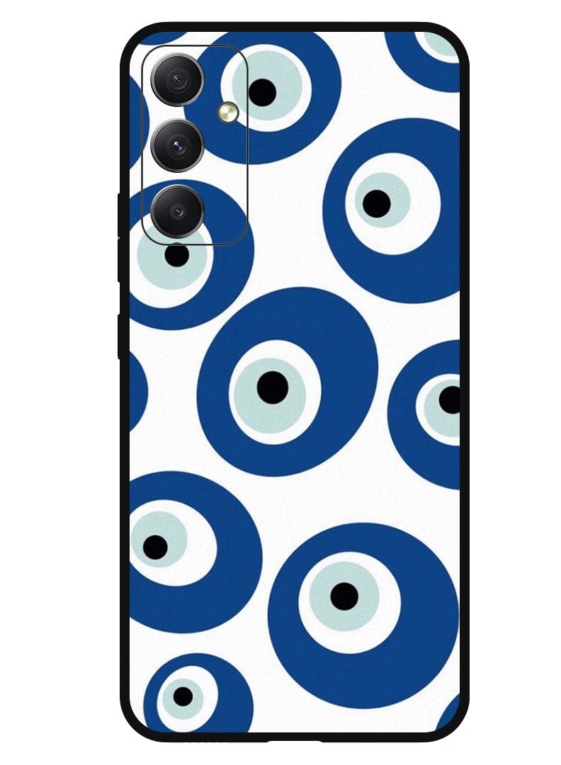 Theodor Protective Case Anti Scratch Shock Proof Bumper Cover For Samsung Galaxy M54 Evil Eye Nazar - Image 1