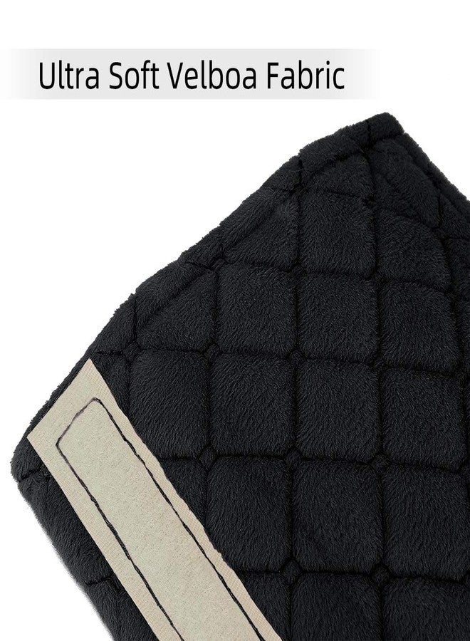 surpassme Car Seat Belt Pads Cover, 2 Pack Seat Belt Shoulder Strap Covers Protector to Release Stress to Your Neck and Shoulder for a Safety Driving (Black) - Image 4