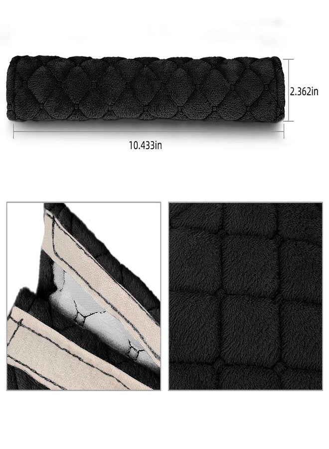 surpassme Car Seat Belt Pads Cover, 2 Pack Seat Belt Shoulder Strap Covers Protector to Release Stress to Your Neck and Shoulder for a Safety Driving (Black) - Image 3