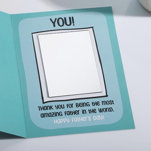Oye Happy - Father's Day Cards - Father's Day Gift - Gift for Dad (Mirror Card for Dad) - Image 5