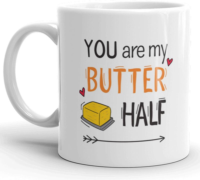 DAYS Ceramic Coffee Mug Suitable Gift for Friend Brother Sister Boyfriend Girlfriend Boys Girls Kids Cousin 350 ml I Love You Berry Buter - Image 3