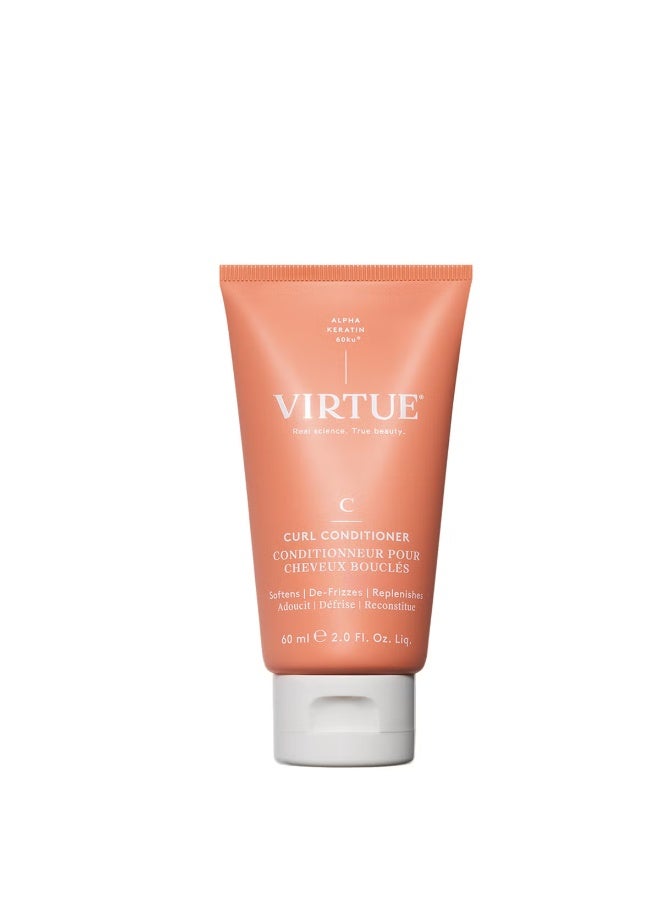 VIRTUE Curl Conditioner 60ml - Image 1