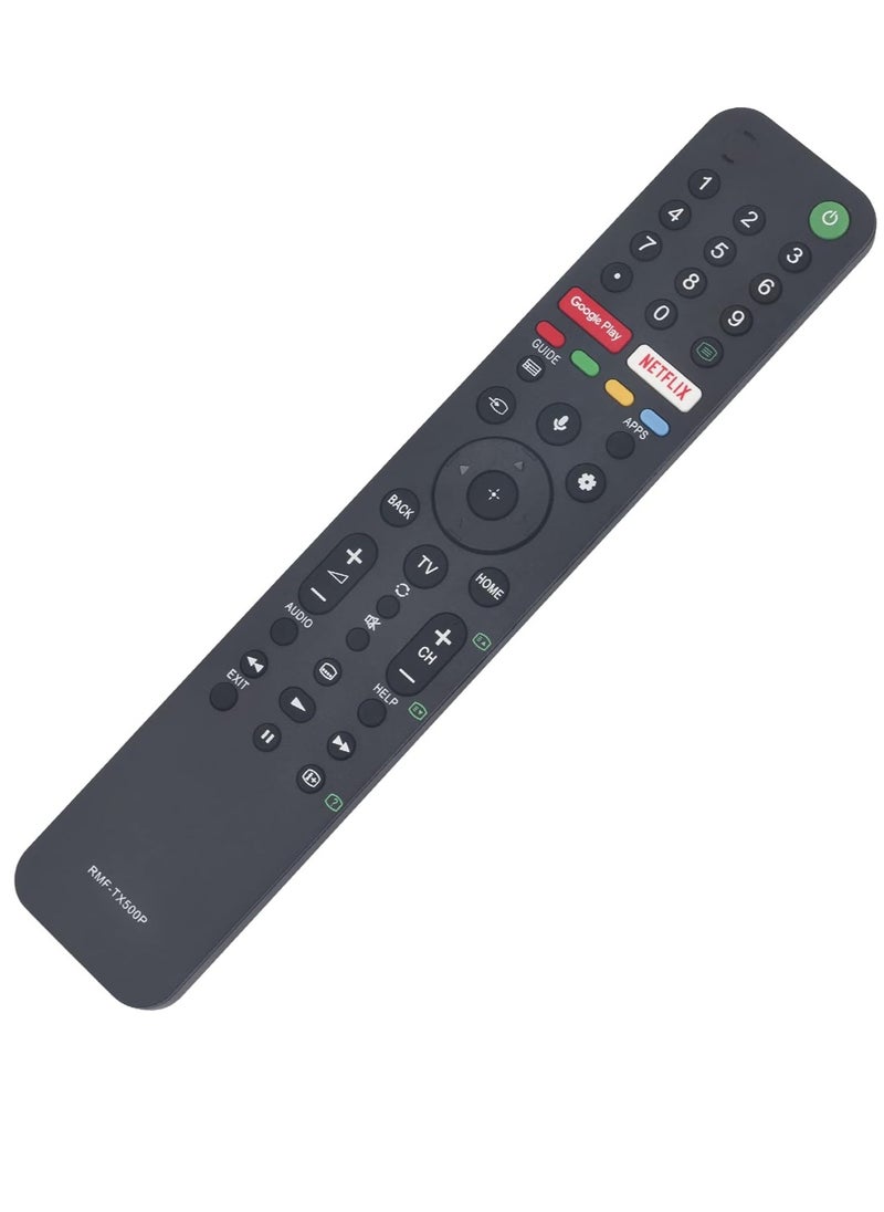 RMF-TX500P Voice Remote Control Compatible with Sony TV A8H Series X85G Series X95G Series X8000 Series X8500 Series X9000 Series X9500 Series, Sub-Remote Control: RMF-TX510V RMF-TX500T with battery