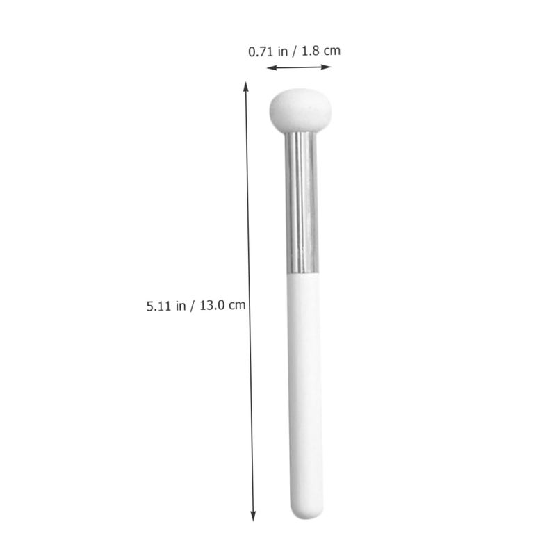 Healeved 6Pcs Mushroom Concealer Brush Soft Sponge Makeup Applicator for Nose Concealer Ergonomic Handle Lightweight for Professionals and Beginners - Image 3