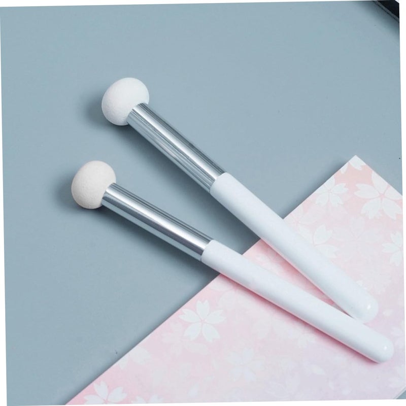 Healeved 6Pcs Mushroom Concealer Brush Soft Sponge Makeup Applicator for Nose Concealer Ergonomic Handle Lightweight for Professionals and Beginners - Image 2