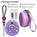 JCHPINE Hard Carrying Case and Silicone Cover Compatible with Tamagotchi Pix Interactive Virtual Pet Game Machine Screen Film Protector for Tamagotchi Pix Accessories Purple - Image 4