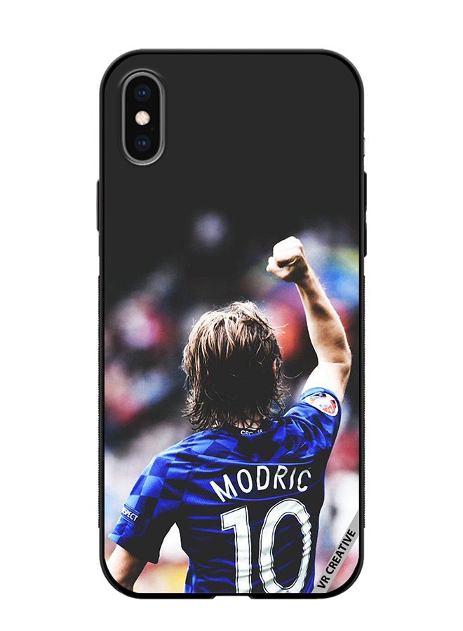 VR CREATIVE Protective Case Cover For Apple iPhone XS Max Luka Modric Design Multicolour - Image 1
