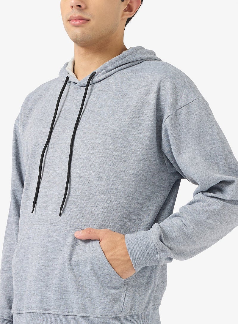 سفنتي فايف هودي بظهر مطبوع - Image 3