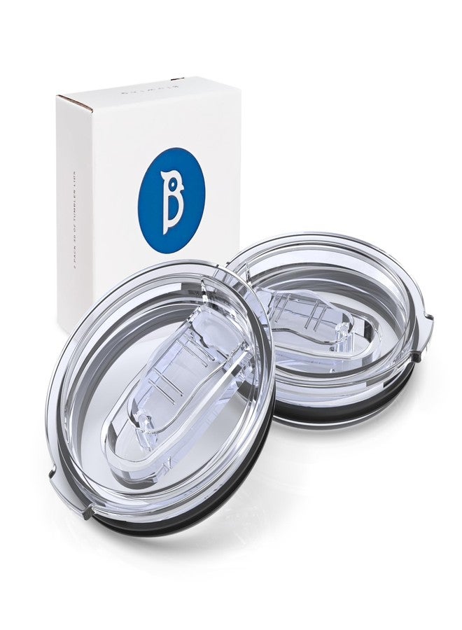 Bluwing 30 oz Tumbler Lids, Spill Proof Replacement Lid for Yeti, BJPKPK, ALBOR, D·S 30 oz Tumbler and More, BPA Free - Image 1
