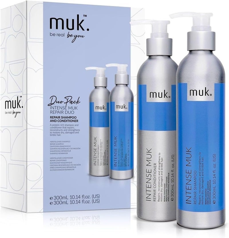 Intense Muk Repair Shampoo Conditioner Combo 202526 Packaging