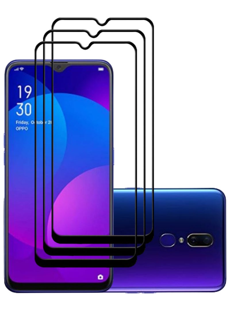 أكاليكس 3 قطع، حماية شاشة،  لهاتف اوبوF11، جودة ممتازة. - Image 1