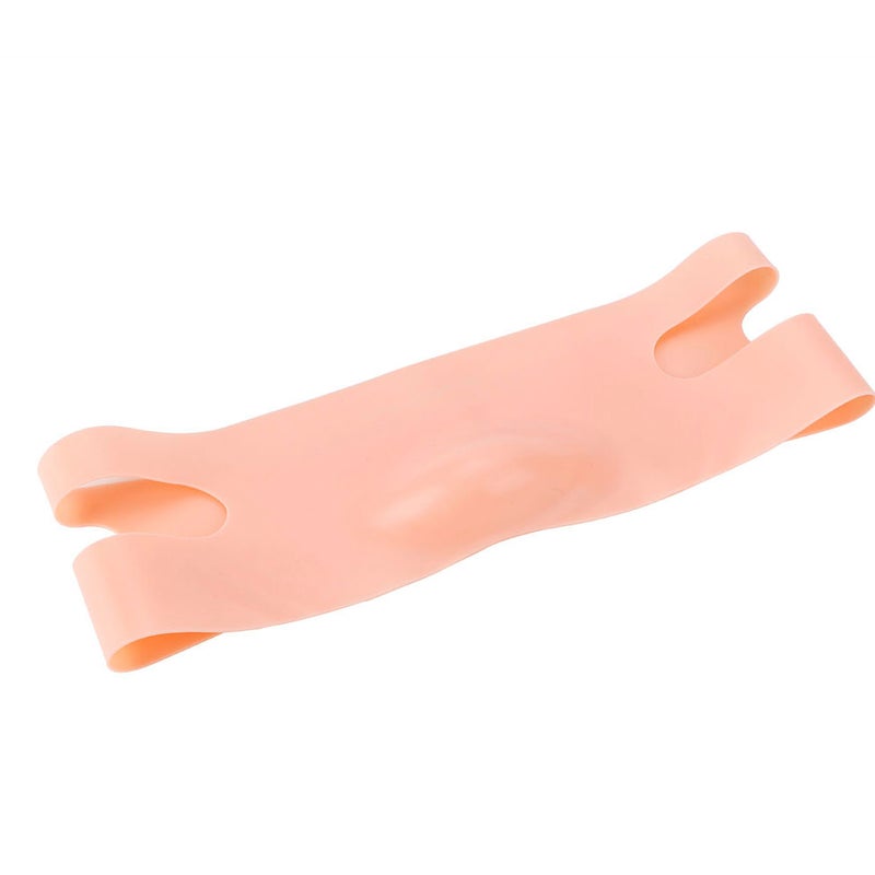 Face Slimming Mask Silicone Ultra-thin Breathable Lifting Mask - Ergonomically Adjustable Anti-slip Slimming Chin Mask for Daily Facial Contour Shaping - Image 2