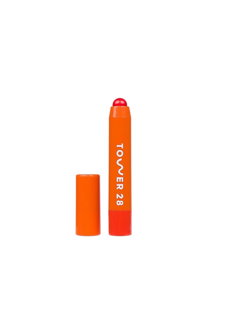 TOWER 28 JuiceBalm Vegan Tinted Lip Balm Treatment Squeeze 