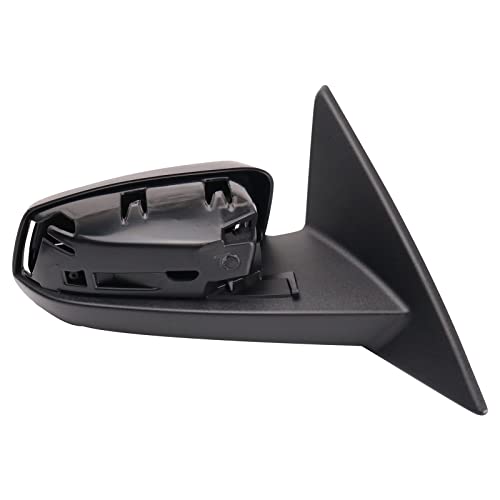 TRQ Passenger Side Power Mirror Assembly Paint to Match & Textured Cap Compatible with 2011-2012 Ford Mustang FO1321450 - Image 4