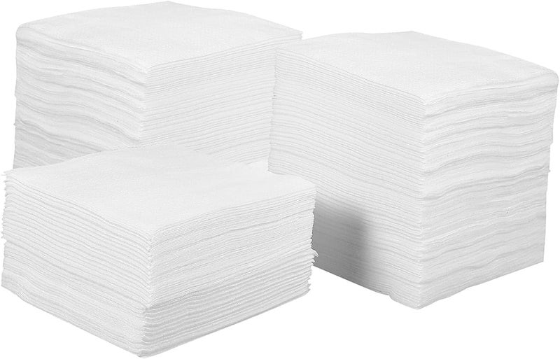 VOSAREA 400pcs Nonwoven Makeup Remover Pads Soft Cleansing Wipes for Face Makeup Removal and Daily Skincare Routine for Skin Types Travel-Friendly Fabric Pads - Image 1