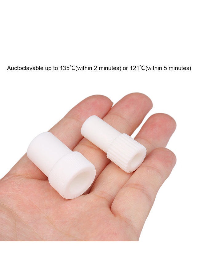 Generic - 2pcs Dental Suction Tube Adaptor Saliva Swivel Ejector Convertor Autoclavable For Dentist Disposable Suction Tips - Image 1