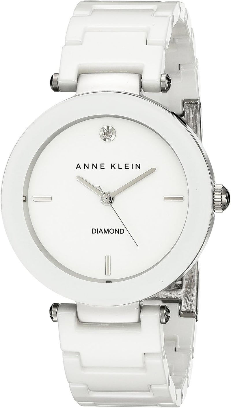 Anne Klein Women's Ceramic Casual Watch - Image 1