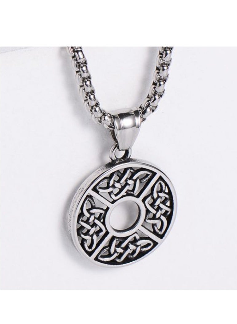 IronBrut Men's necklace "Celtic Knot", IronBrut, stainless steel pendant with chain, perfect men's gift, with branded gift pouch - Image 4